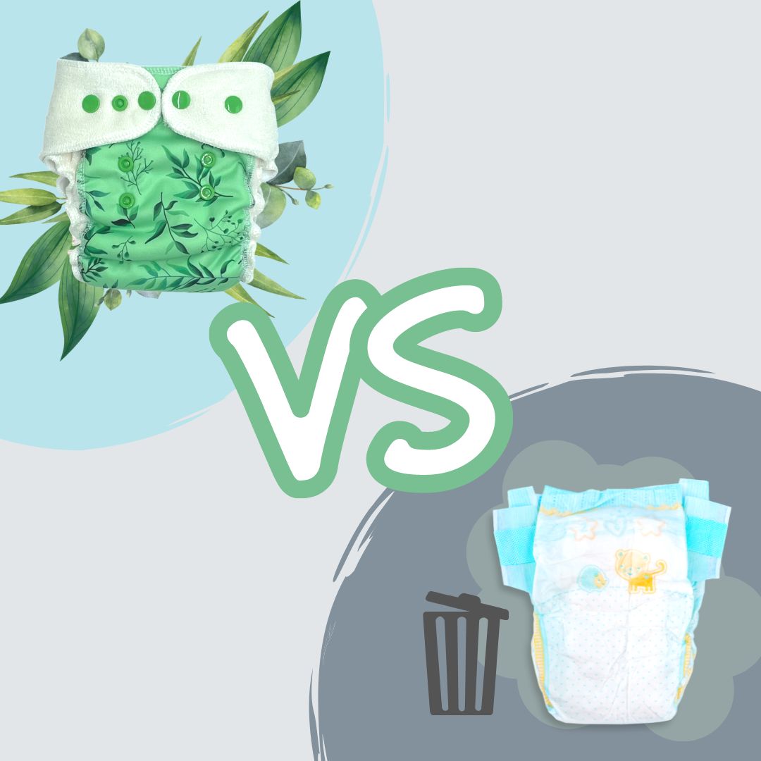 Wiederverwendbare Windeln vs. Einwegwindeln