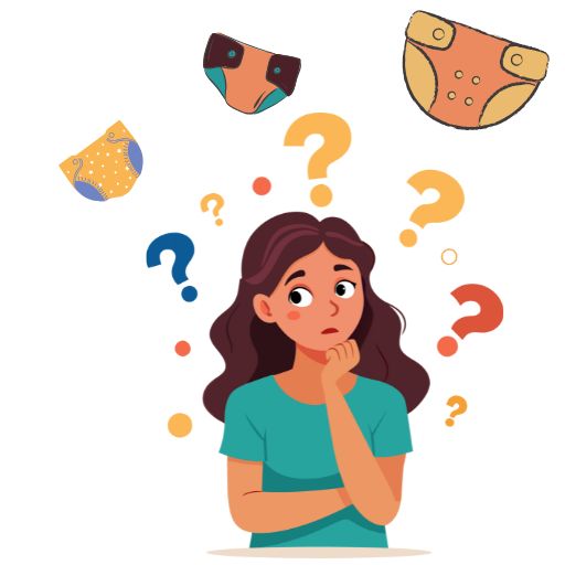 Wie legt man eine wiederverwendbaren Windel an?