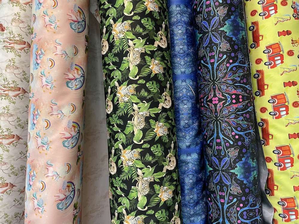 Unsere Materialien für Stoffwindeln