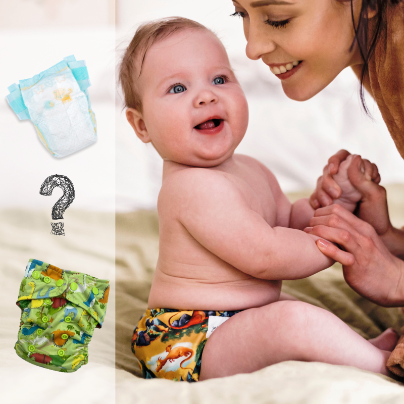 Stoffwindeln – oder Einwegwindeln – welche soll man wählen?