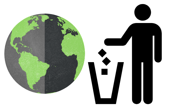 Wie reduzieren Sie täglich die Menge an Müll?