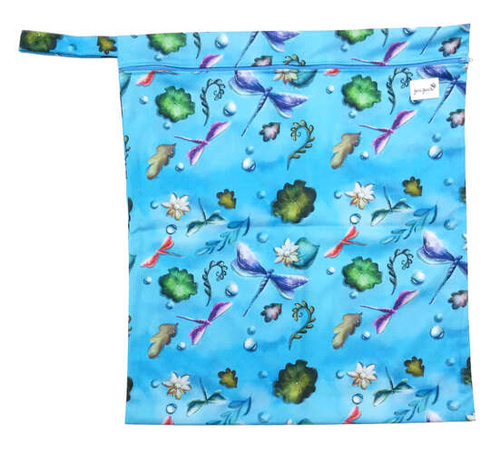 Groß Wetbag 50x55cm Libellen