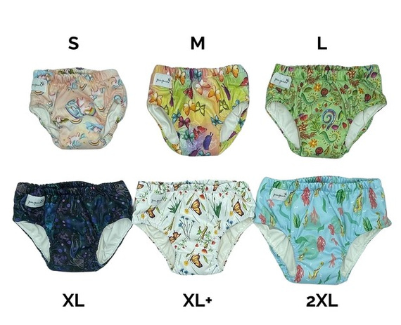 Washable Training Pants "Flowers"