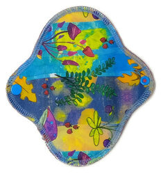 SMALL S Cloth Menstrual Pad - MAGIC FOREST