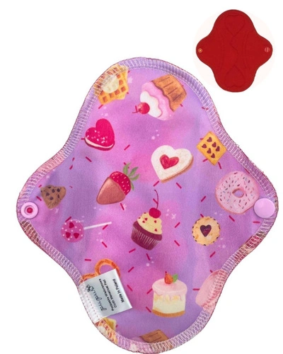 SMALL S Cloth Menstrual Pad - SWEETS