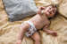 Windel mit einer Tasche IN THE GROWTH 5-15kg - Klettverschluss