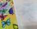 Changing mat BUTTERFLIES 72x72