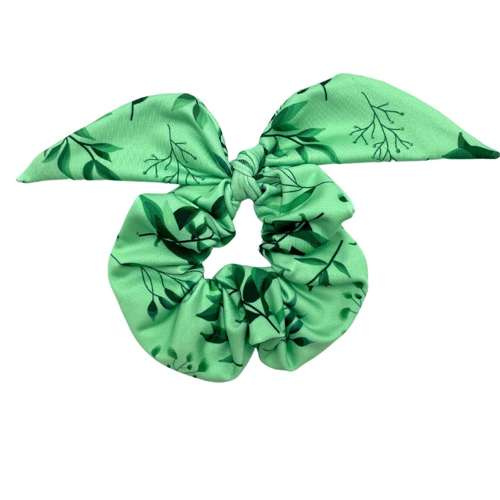 Scrunchie, Frottee, Haargummi GREEN MI