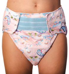 Reusable diaper for adults with insert - UNICORN