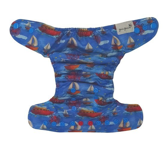 Windel mit Tasche MINI OS 4-11kg SHIPS