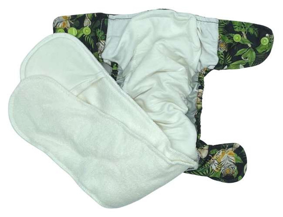 AIO (all in one) Diaper Mini OS 5-11kg - Wild Cats