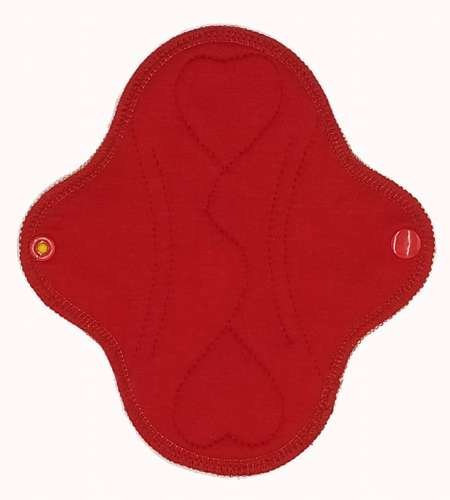 SMALL S Cloth Menstrual Pad - WHITE