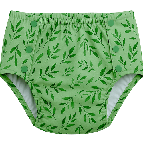 Protective Swim Shorts for Teens - GREEN