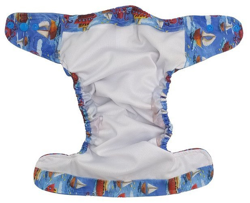 Taschenwindeln, einreihige Druckknöpfe, OS BOATS