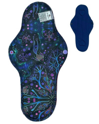 NIGHT Cloth Menstrual Pad - NEON SPLASH