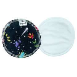 Wiederverwendbare Stilleinlagen, Bambus + Coolmax, 2 Stück, SPACE