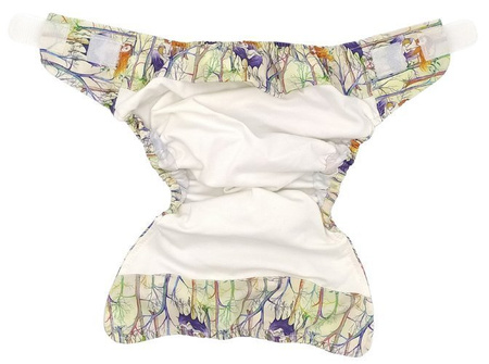 Windel mit Stillen 5-15kg - Klettverschluss
