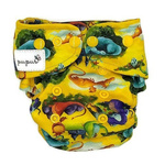 Pocket diaper, one-row snaps, MINI OS 4-11kg DRAGONS