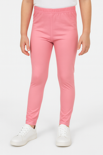 Long Leggings for Kids - Rose Bloom