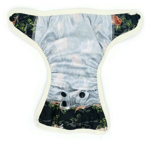 Überhose mit weicher, elastischer Einfassung NIGHT IN THE FOREST Neugeborene 3-8 kg