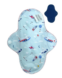 MEDIUM M Cloth Menstrual Pad - PLANES