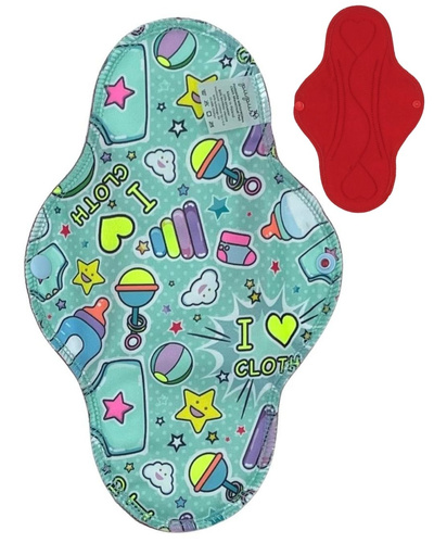 LARGE L Cloth Menstrual Pad - DJ Bobo