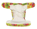 Pocket diaper, one-row snaps, MINI OS 4-11kg FIREMAN