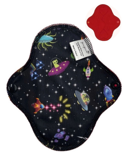 SMALL S Cloth Menstrual Pad - SPACE