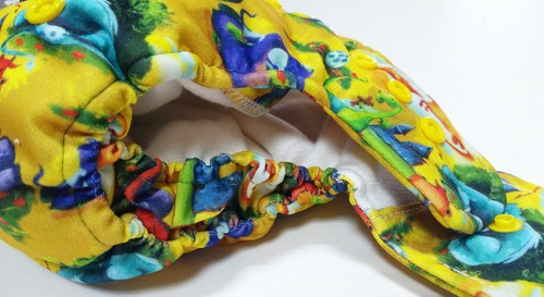 AIO (all in one) Diaper OS 6-15kg - Dragons