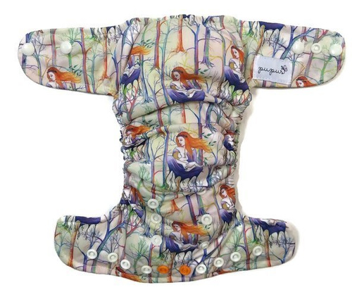 AIO (all in one) Diaper BREASTFEEDING