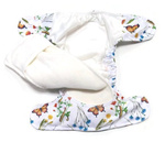 AIO (all in one) Diaper Mini OS 5-11kg - In the grass