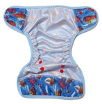 Diaper Cover with elastic piping - Boats XL 10-20kg