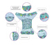 Newborn Diaper Cover 3-7kg - NIGHT IN THE FOREST