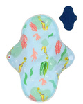 MEDIUM M Cloth Menstrual Pad - SEAHORSE