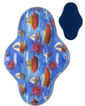 LARGE L Cloth Menstrual Pad - BOATS