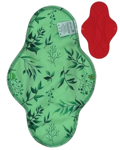 DUŻA L Podpaska wielorazowa bambusowa - Zielono mi