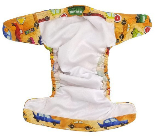 Taschenwindeln, einreihige Druckknöpfe, OS AUTOS