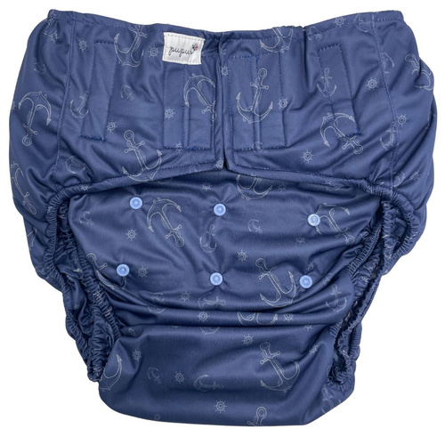 Wiederverwendbare Stoffwindel für Erwachsene mit Saugeinlage – ANKER