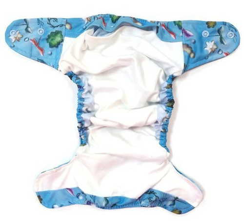 Windel mit Tasche Libellen