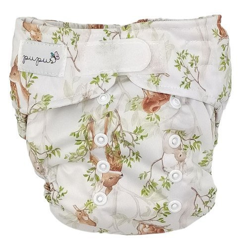 Pocket diaper DAY IN THE FOREST 5-15kg - velcro