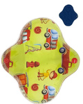 SMALL S Cloth Menstrual Pad - FIREMAN