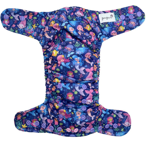 All-in-One Windel (AIO) OS 6-15kg - MEERJUNGFRAUEN