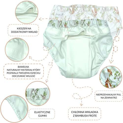 Washable Training Pants "Butterflies" 