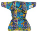 Pocket diaper, double-row snaps, OS, Magic forest