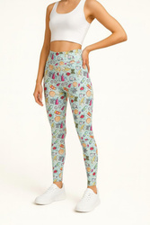 Long Leggings with High Waist - You Go Girl