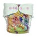 Fitted diaper with PUL & EVO "Butterflies"