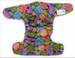 Pocket diaper, one-row snaps, MINI OS 4-11kg SUCCULENTS