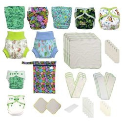 LARGE Cloth Diapers Starter Set 5-15kg