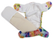 AIO (all in one) Diaper Mini OS 5-11kg - Butterflies