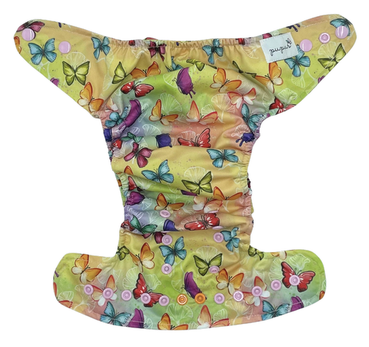 Pocket diaper BUTTERFLIES